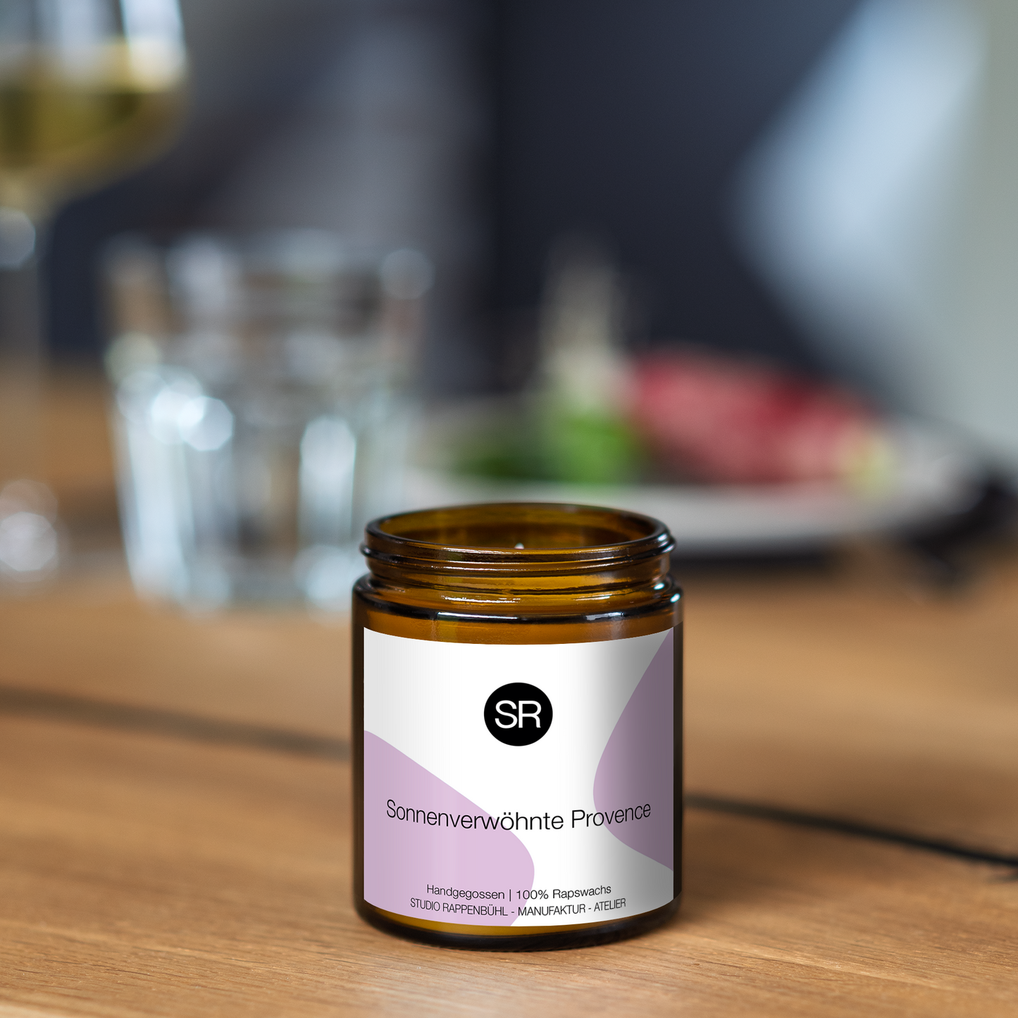 Duftkerze Sonnenverwöhnte Provence | Lavendel, Zitrus, Kräuter | Sommer & Entspannung