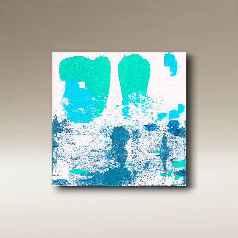 COASTAL 2 – Originalkunst 12 × 12 cm