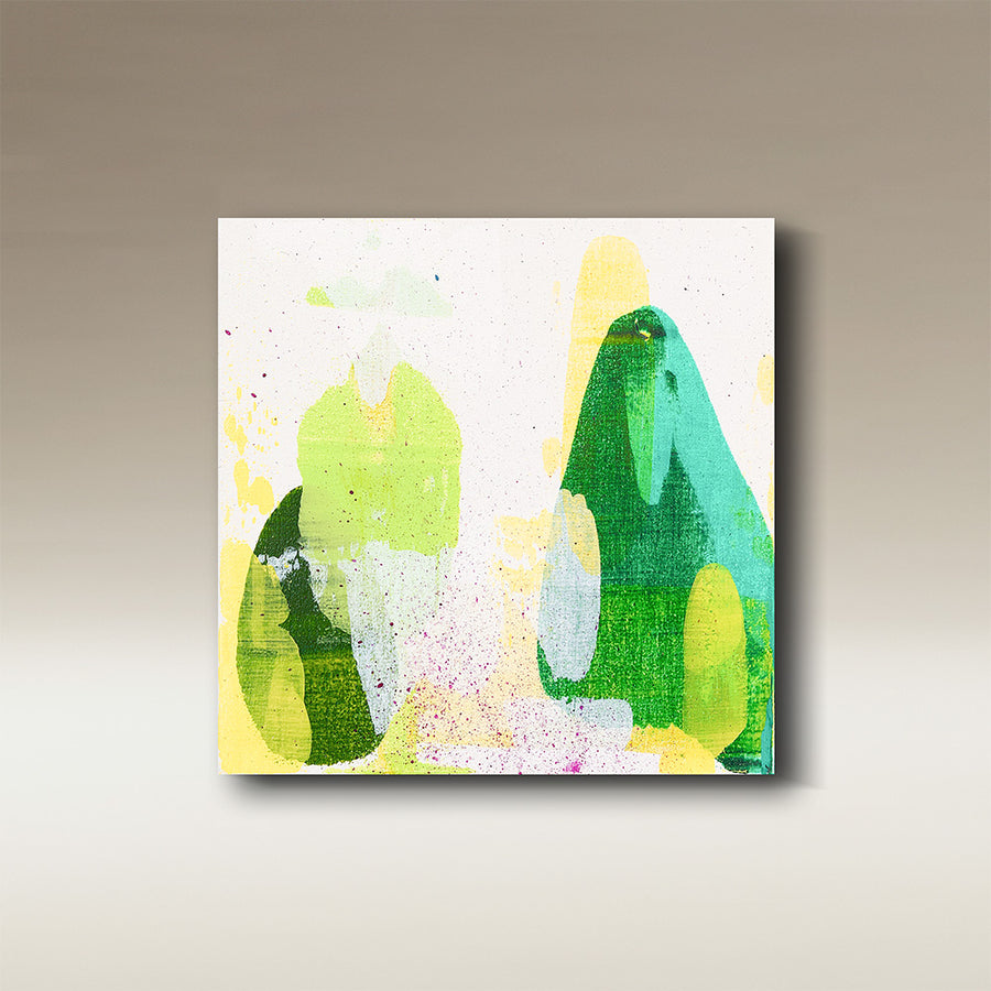 FOREST 3 – Originalkunst 12 × 12 cm