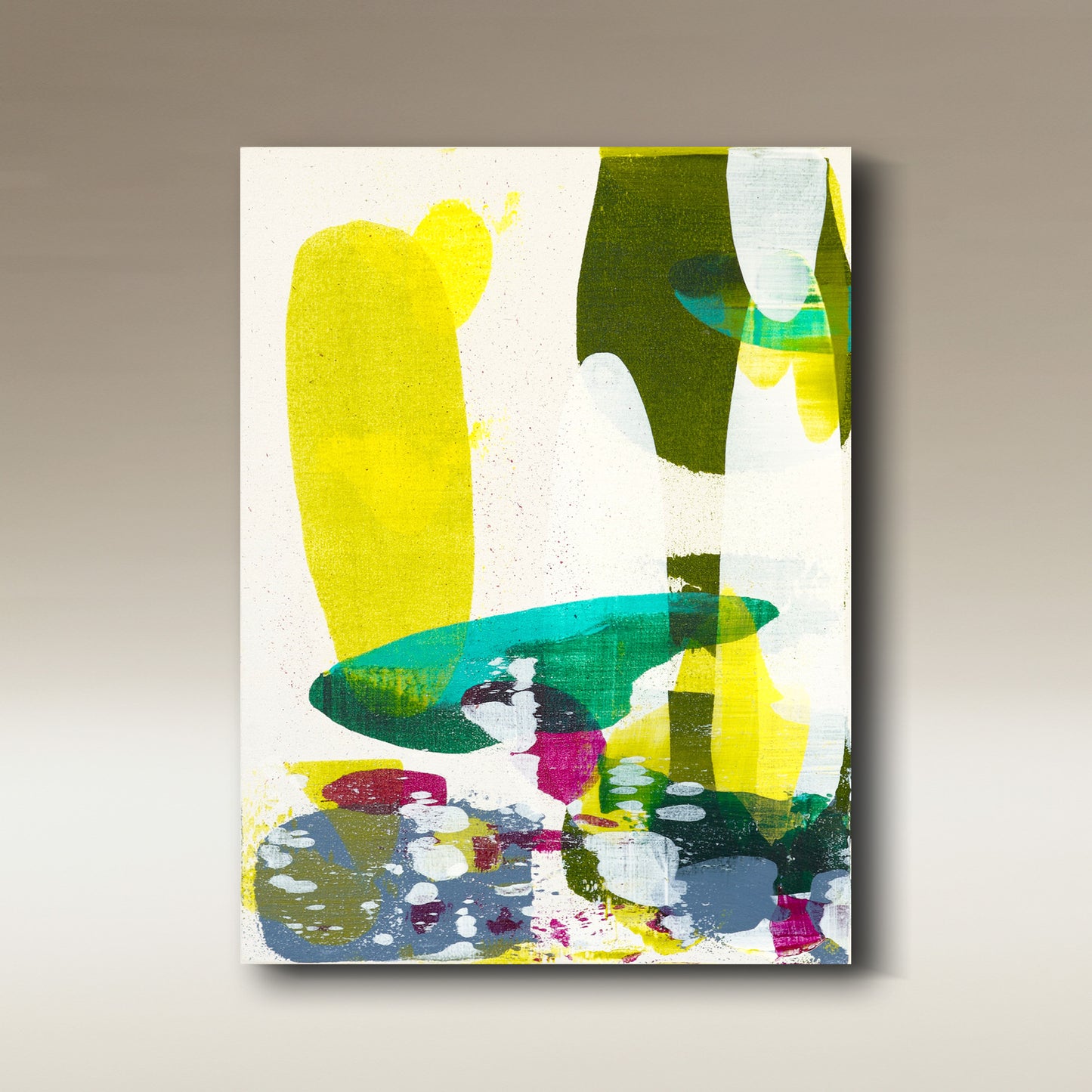 2026-0121 – FOREST 4, abstraktes Original 15 × 20 cm