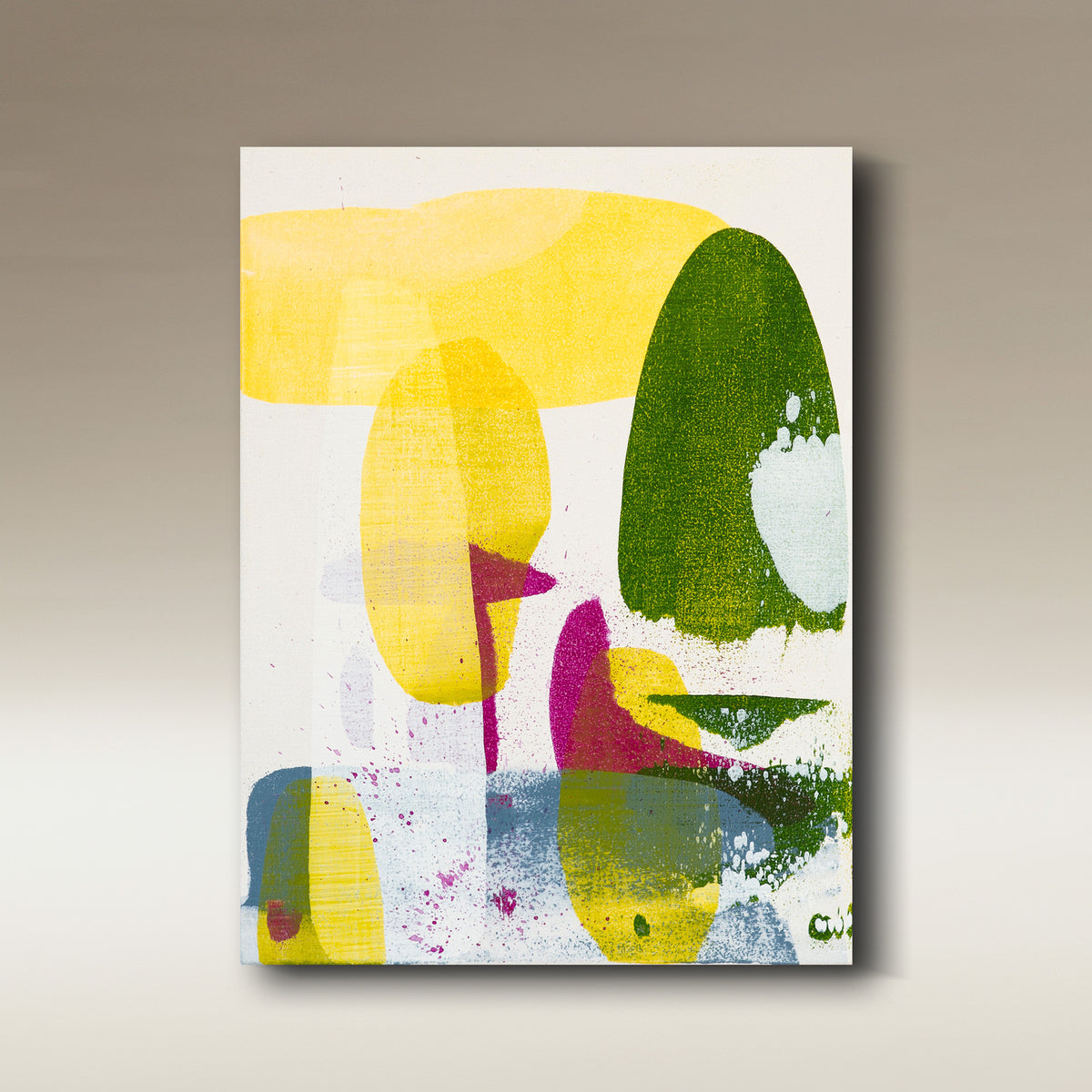 2026-0122 – FOREST 5, abstraktes Original 15 × 20 cm