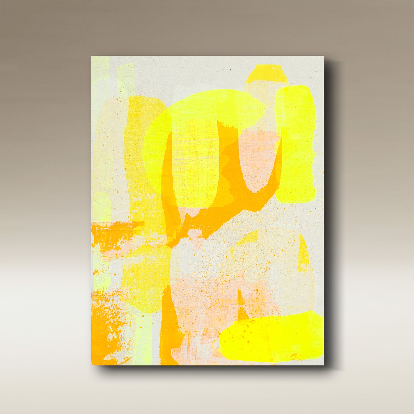 2026-0125 – GOLDEN 5, abstraktes Original 15 × 20 cm
